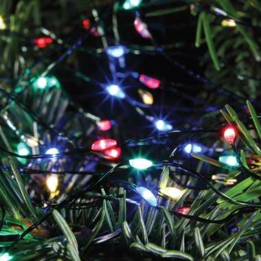 Edit 34.9M Multi Colour LED Green Micro Wire Fairy Lights