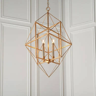 Luxia Tribeca 4 Light Chandelier