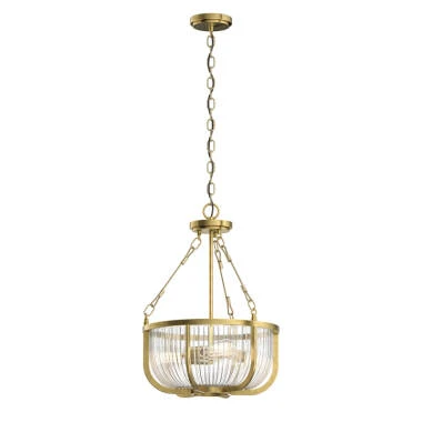 Quintiesse Roux Glass Ceiling Pendant Light