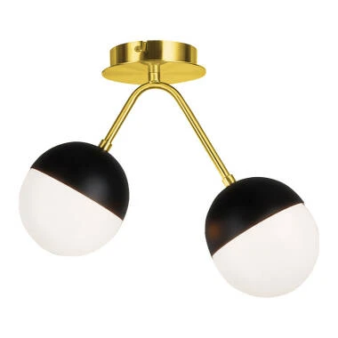 Edit Orbit 2 Arm Semi-Flush Ceiling Light