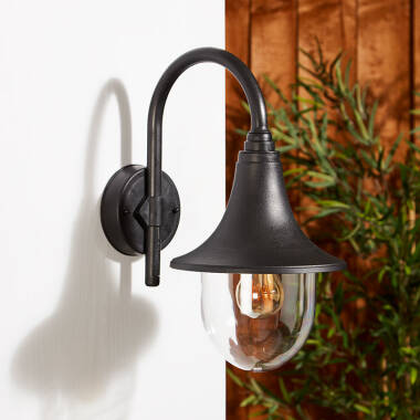 Edit Crook Outdoor Lantern Wall Light