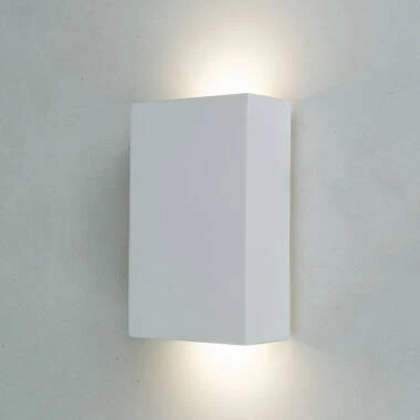 Edit Sutton LED Up & Down Plaster Wall Light