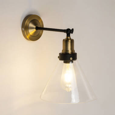 Edit Factory Glass Wall Light
