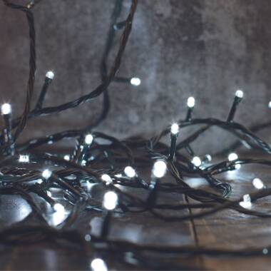 38.32M White LED Multi-Function String Lights
