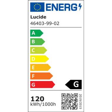 Image of Lucide Vidal 120W LED Single Pendant