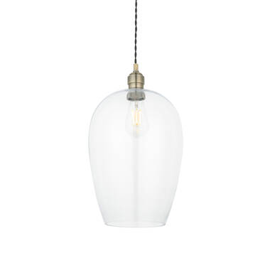 Image of Luxia Heidi Glass Large Ceiling Pendant Light