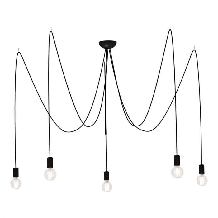 Image of Edit Spider 5 Arm Ceiling Pendant Light