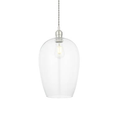 Image of Luxia Heidi Glass Large Ceiling Pendant Light