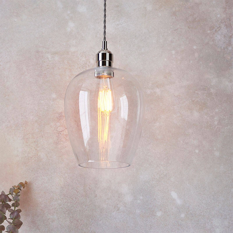 Image of Luxia Heidi Glass Ceiling Pendant Light