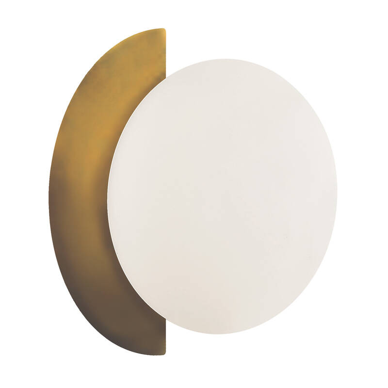 Image of Edit Darcy Glass Flush Wall Light