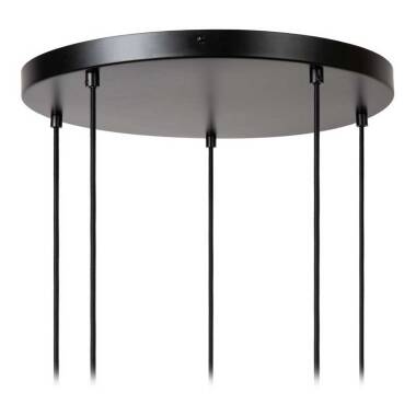 Image of Lucide Ilona 5 Light Glass Cluster Ceiling Pendant