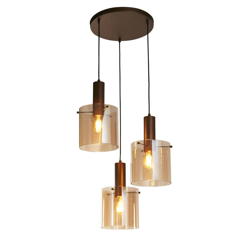 Image of Searchlight Sweden 3 Light Cluster Ceiling Pendant
