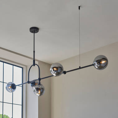 Image of Luxia Greenwich 5 Light Bar Ceiling Pendant Light
