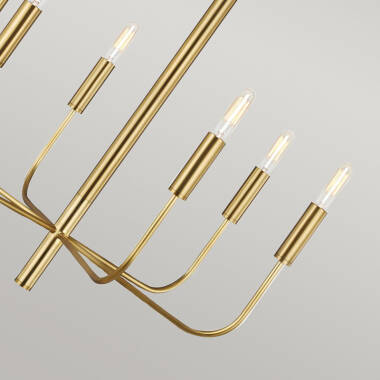 Image of Feiss Brianna 6 Light Chandelier