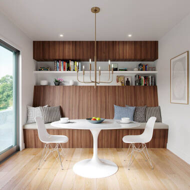 Image of Feiss Brianna 6 Light Chandelier