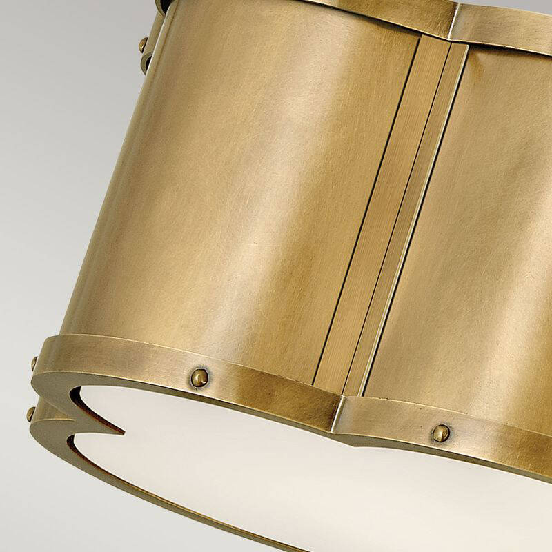 Image of Quintiesse Chance Semi-Flush Ceiling Light