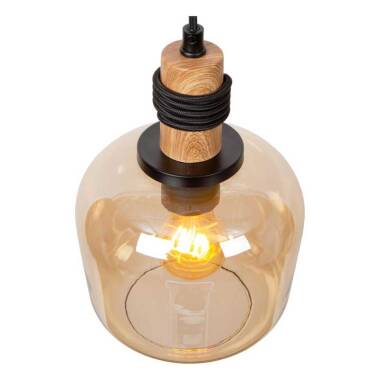 Image of Lucide Ilona 3 Light Bar Glass Ceiling Pendant Light
