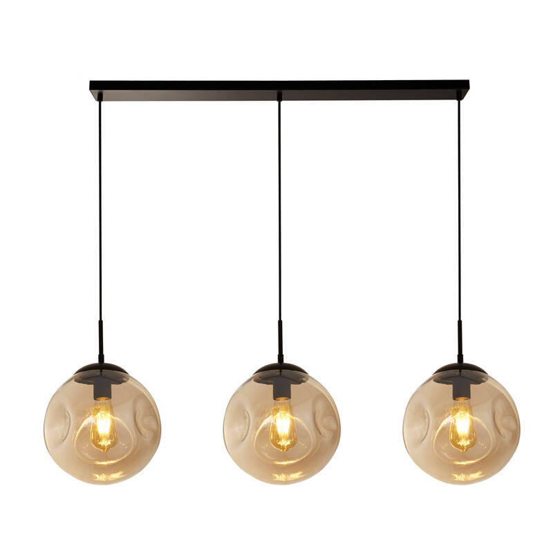 Image of Searchlight Punch Champagne Glass 3 Light Bar Ceiling Pendant