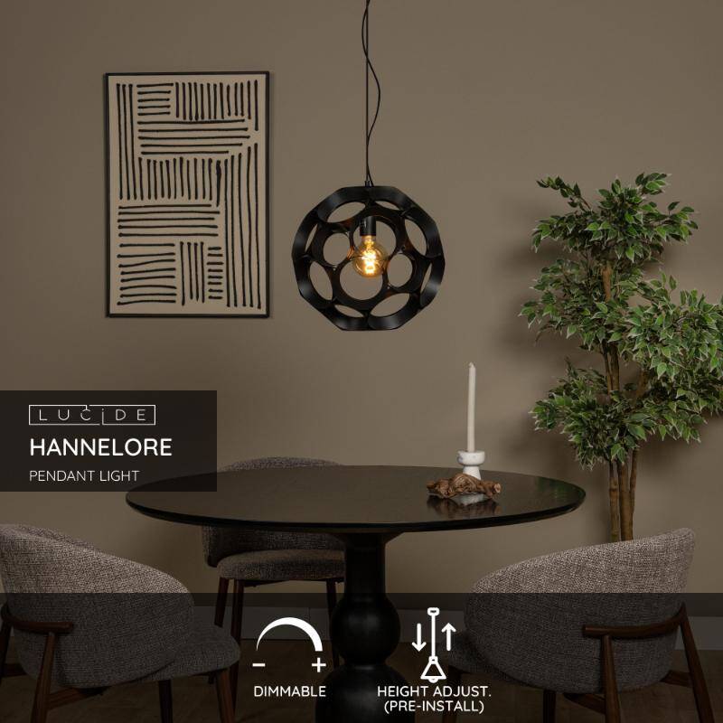 Image of Lucide Hannelore Large Ceiling Pendant Light