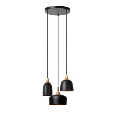 Image of Lucide Chayanne 3 Light Cluster Ceiling Pendant Light
