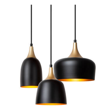 Image of Lucide Chayanne 3 Light Cluster Ceiling Pendant Light