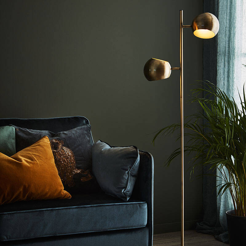Image of Edgar 2 Light Floor Lamp