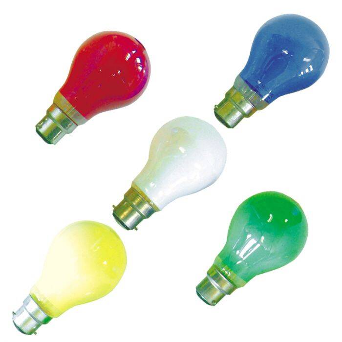 Image of 25W Colour GLS Bulbs - Bayonet Cap