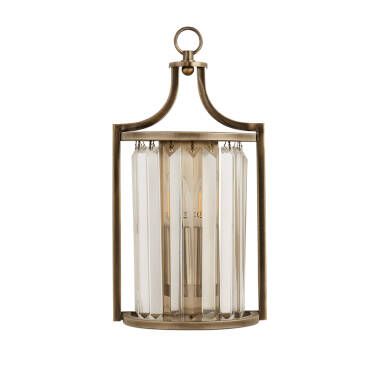 Image of Searchlight Victoria Flush Wall Light