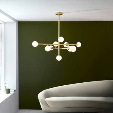 Image of Luxia Peony 10 Light Chandelier