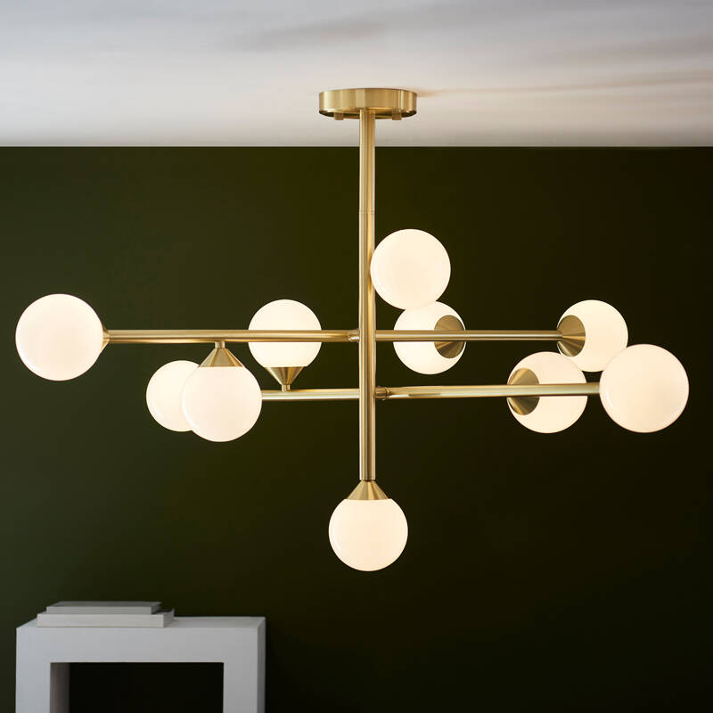 Image of Luxia Peony 10 Light Chandelier