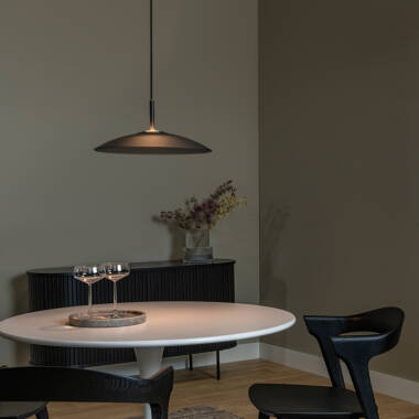 Image of Lucide Menga LED Glass Medium Ceiling Pendant Light