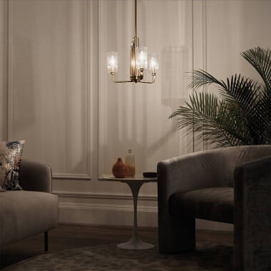 Image of Quintiesse Kimrose 3 Light Chandelier