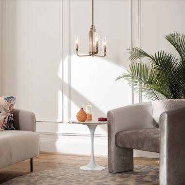 Image of Quintiesse Kimrose 3 Light Chandelier
