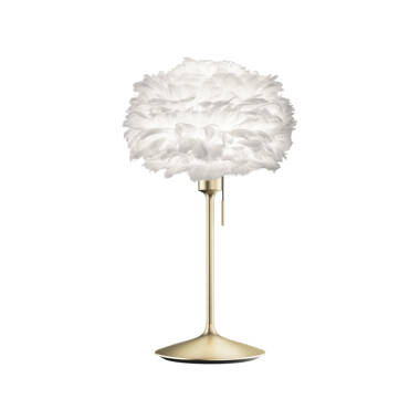 Image of Umage Champagne Table Lamp Base Only with USB Charging Port