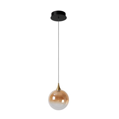 Image of Lucide Gisela LED Glass Ceiling Pendant Light