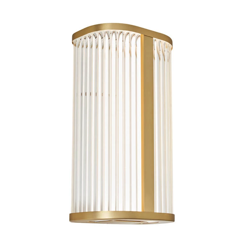 Image of Forum Nayru LED Glass Flush Wall Light