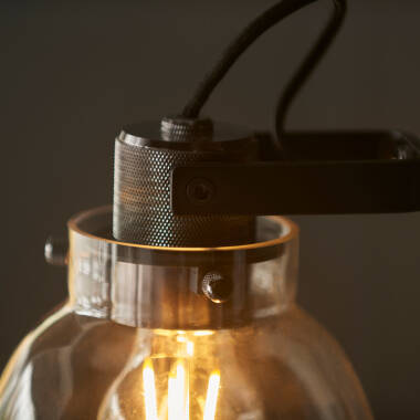 Image of Luxia Tilly Tinted Glass Desk Lamp