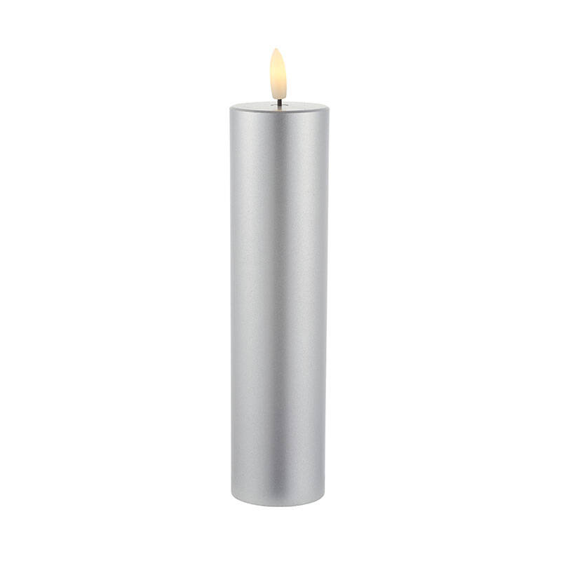 Image of Sirius Sille 250 Battery Operated LED Wax Flicker Candle