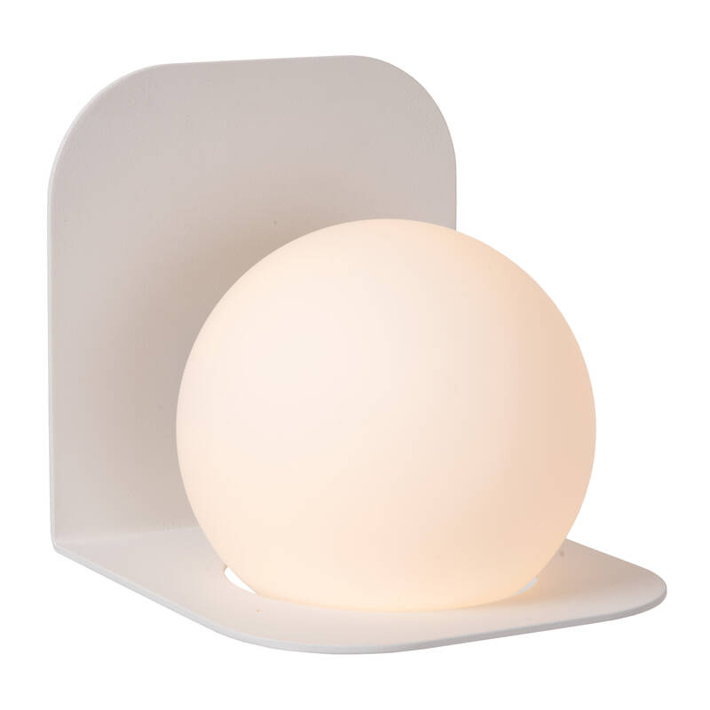 Image of Lucide Davy Glass Flush Wall Light