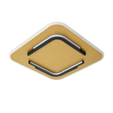 Image of Lucide Andreas LED Square Flush Ceiling Light