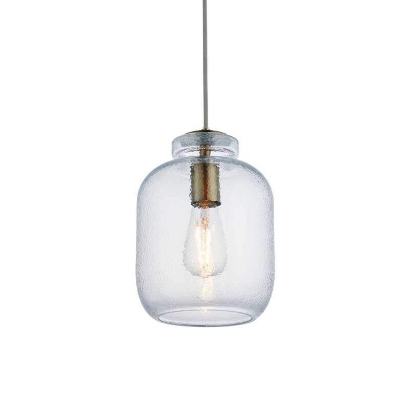 Image of Luxia Axminster Glass Ceiling Pendant Light