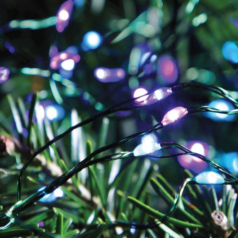Image of Edit 34.5M Pastel LED Green Micro Wire Fairy Lights