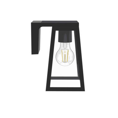 Image of Lutec Fia Solar LED Outdoor Lantern Wall Light