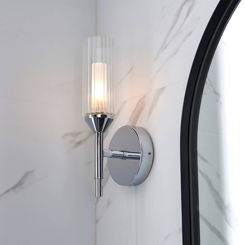 Image of Luxia Flute Bathroom Wall Light