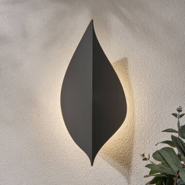 Image of Forum Alani LED Outdoor Flush Wall Light