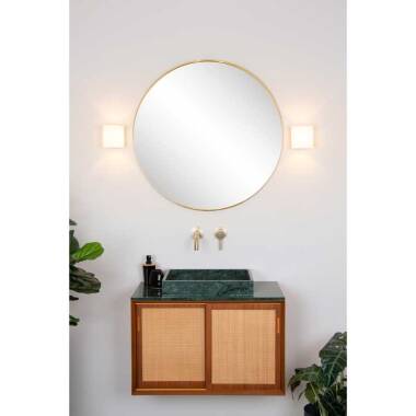 Image of Lucide Jelte Glass Wall Light