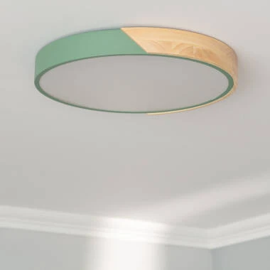 Edit Dari Round 24W Selectable LED Flush Ceiling Light