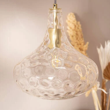 Edit Tassel Glass Ceiling Pendant Light