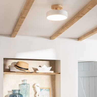 Image of Edit Whisty Selectable LED Semi-Flush Ceiling Light