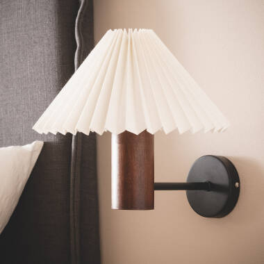 Iluzzia Leonessa Wood Wall Light